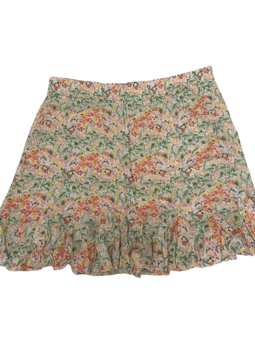 LOFT FLORAL MINI SKIRT SIZE XL